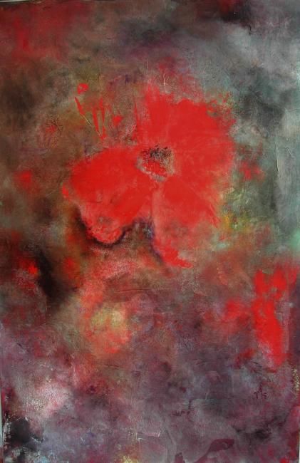 Peinture intitulée "L ETE" par Favrin-Lomero, Œuvre d'art originale