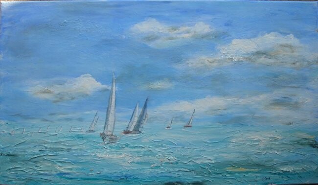 Peinture intitulée "Force 6" par Elisa Cook Benbassat Bassat, Œuvre d'art originale, Autre