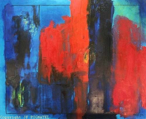 "JFP2007AB-13.jpg" başlıklı Tablo Jean-François Pignatel tarafından, Orijinal sanat, Petrol