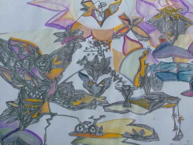 Photography titled "Un diseño del camin…" by Paula Reschini, Original Artwork