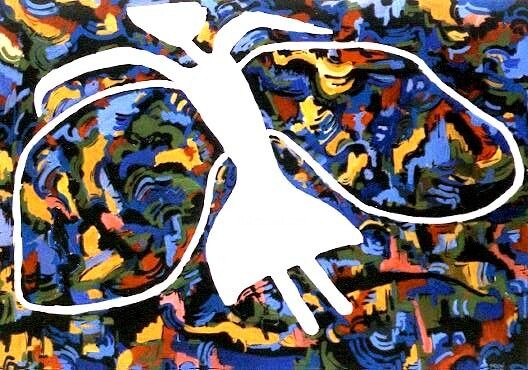 Peinture intitulée "ESPRIT FORESTIER (…" par H . Mortazavi, Œuvre d'art originale