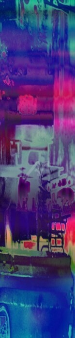 Grafika cyfrowa / sztuka generowana cyfrowo zatytułowany „Descente-vers-l'eau” autorstwa Barbu Nitescu, Oryginalna praca, Ma…