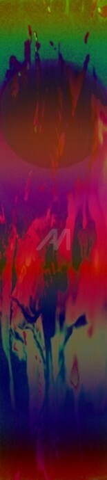 Grafika cyfrowa / sztuka generowana cyfrowo zatytułowany „Gestation” autorstwa Barbu Nitescu, Oryginalna praca, Malarstwo cy…