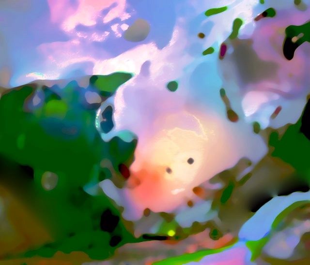 Digital Arts titled "the dawn squirts ou…" by Tomas Karkalas, Original Artwork, Digital Painting