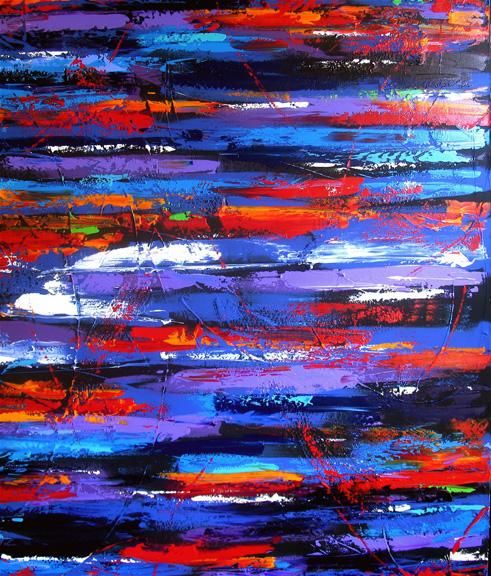 Painting titled "Horizon 21" by Vladimir Prodanovich, Original Artwork