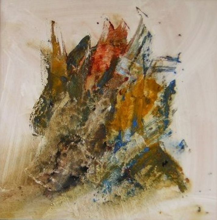 Painting titled "Nothing else 11ap" by Richard Herr, Original Artwork, Acrylic