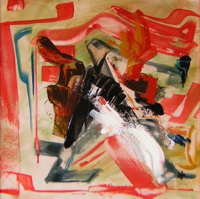 Painting titled "We. You and Me 12ap" by Richard Herr, Original Artwork, Acrylic
