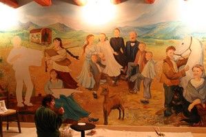 Peinture intitulée "il ne reste que le…" par Nanou, Œuvre d'art originale