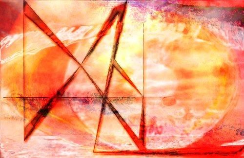 Digital Arts titled "axis worlds eye vie…" by Millenia Foxtrot (Shadow Zero), Original Artwork