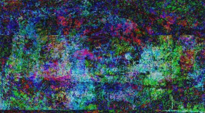 Painting titled "Velvet jazz" by Millenia Foxtrot (Shadow Zero), Original Artwork