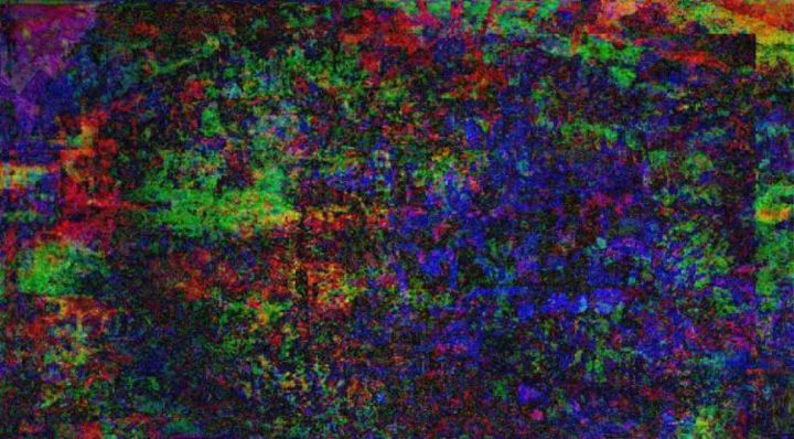 Digital Arts titled "Blue lightning" by Millenia Foxtrot (Shadow Zero), Original Artwork