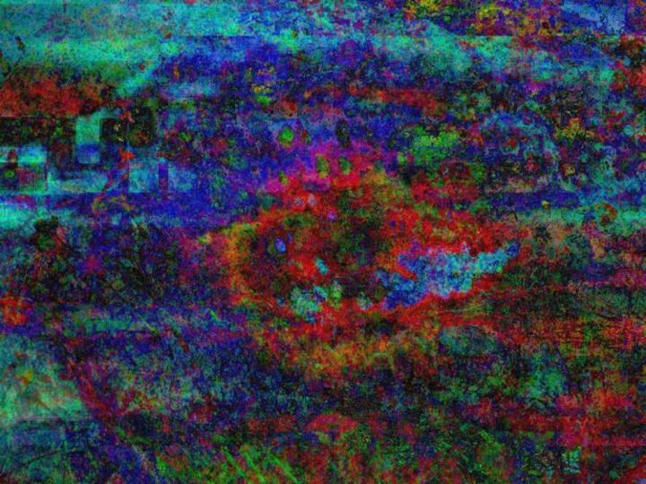Digital Arts titled "exploding media alp…" by Millenia Foxtrot (Shadow Zero), Original Artwork