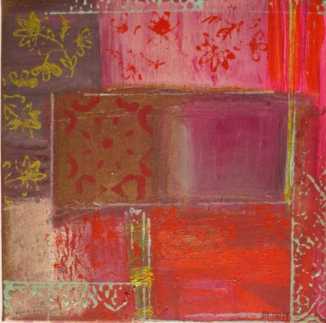 Painting titled "Sigrid Menage 1" by Sigrid Menage, Original Artwork
