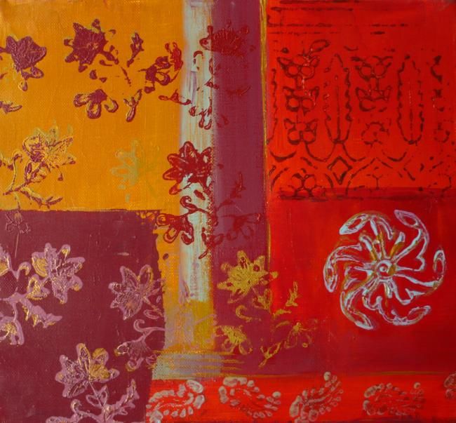 Painting titled "Sigrid Menage 2" by Sigrid Menage, Original Artwork