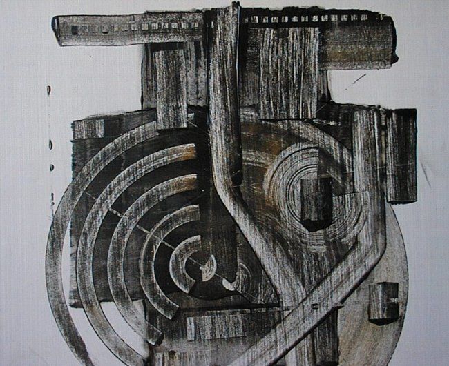 Peinture intitulée "sans titre 2" par Yves Cairoli, Œuvre d'art originale