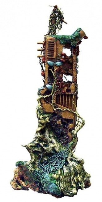 雕塑,  36.6x15.8 in 