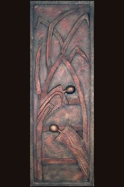 Sculpture titled "untitled-11" by G V Ramana Murty, Original Artwork, Mixed Media