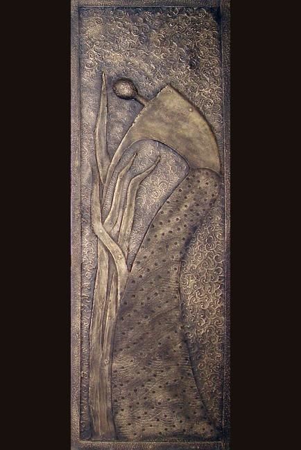 Sculpture titled "untitled-12" by G V Ramana Murty, Original Artwork, Mixed Media
