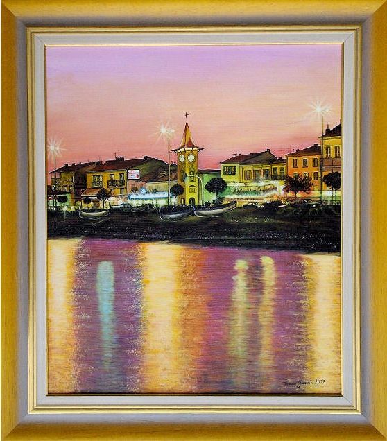Peinture intitulée "Vue du cros de cagn…" par Térégia, Œuvre d'art originale