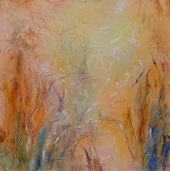 Painting titled "Senteurs de canelle" by Elisa Cook Benbassat Bassat, Original Artwork, Oil
