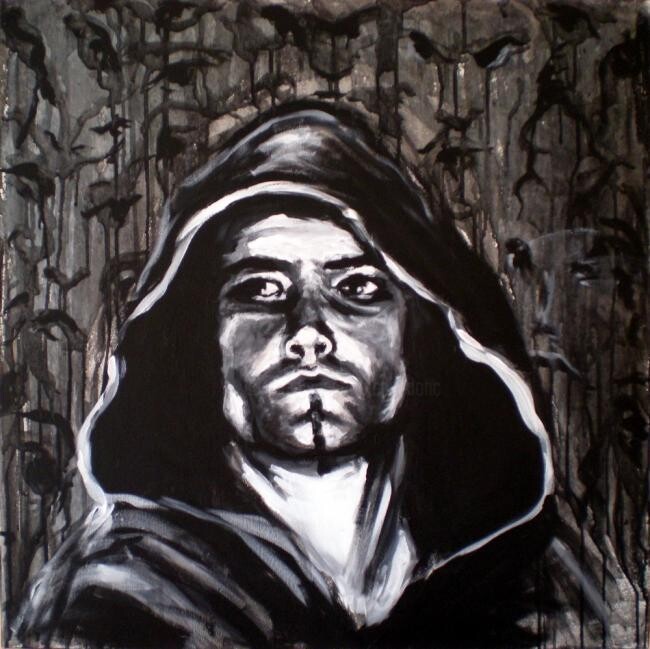 Christ-off 绘画, 23.6x23.6 in