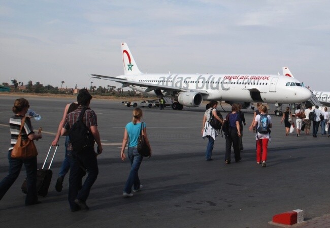 Embarquement sur le tarmac 摄影