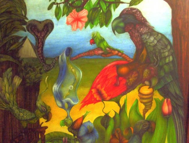 Peinture intitulée "Les Guida Viégas" par Guida Viégas, Œuvre d'art originale