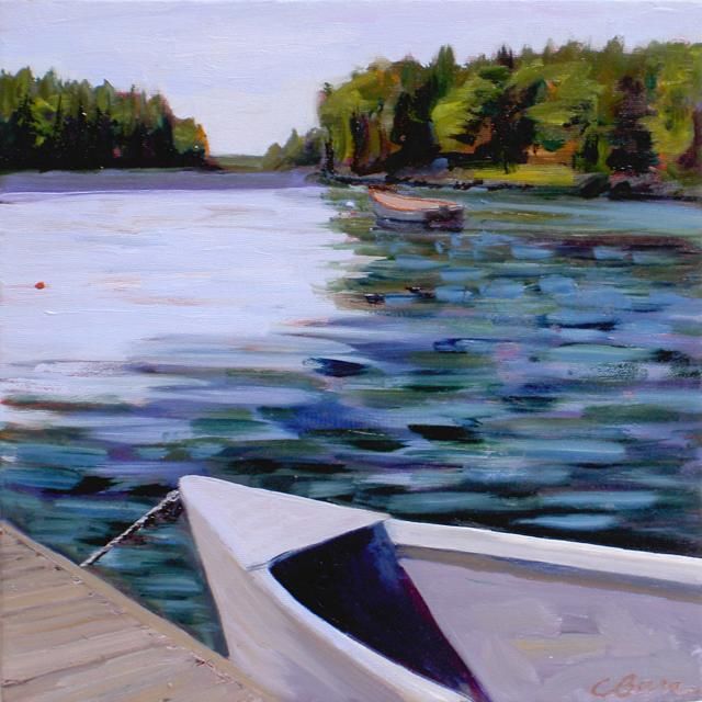Painting titled "Ready to Go" by Candy Barr, Original Artwork, Oil