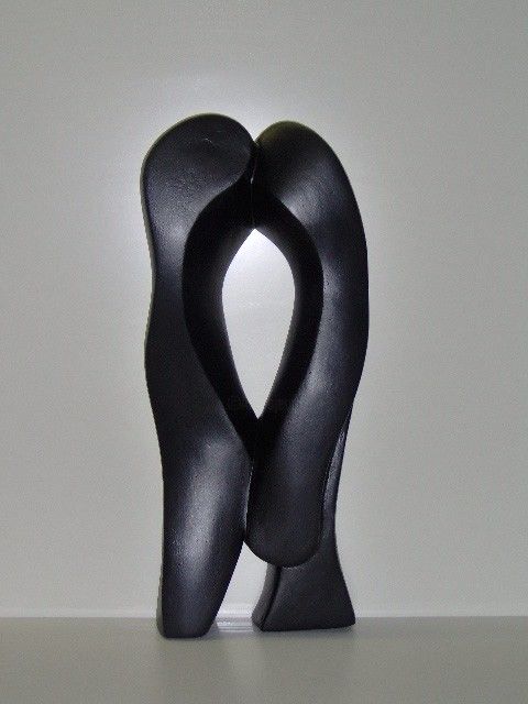 Sculpture titled "Le baiser" by Zolas, Original Artwork