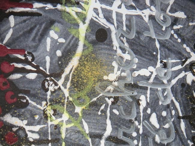 Painting titled "Détail" by Toytoy, Original Artwork