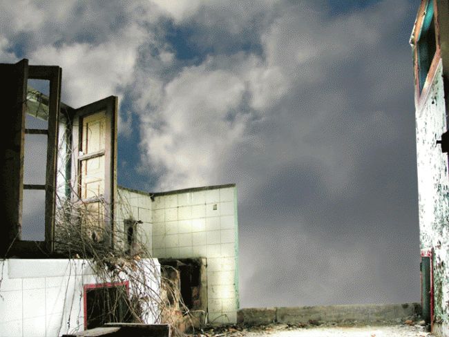 Photography titled "CocinaPortas2.gif" by Carlos Maño, Original Artwork