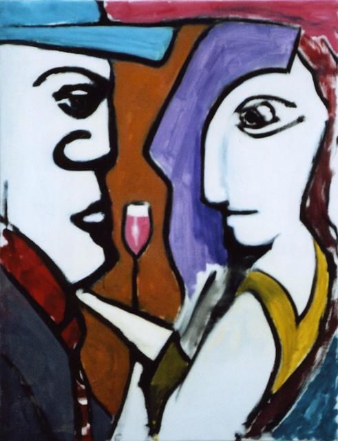 Painting titled "The Boss" by Bradley Owen, Original Artwork