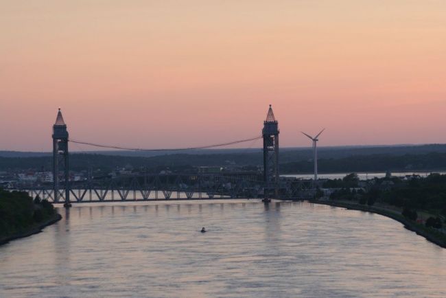 Photography titled "Cape Wind Project" by Dick Roos, Original Artwork