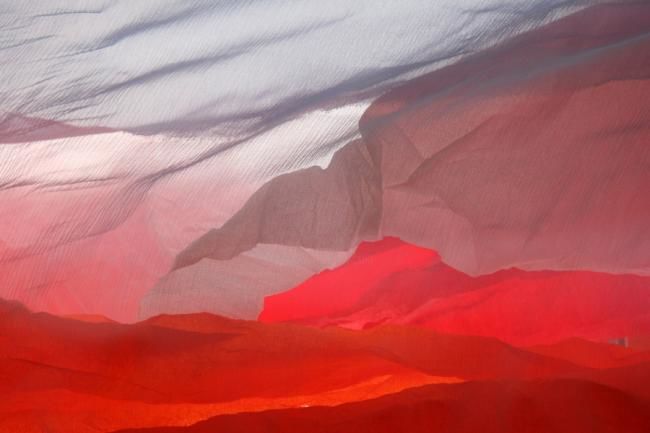 Photography titled "A5. Scarlet Peak" by Luis Caldery, Original Artwork