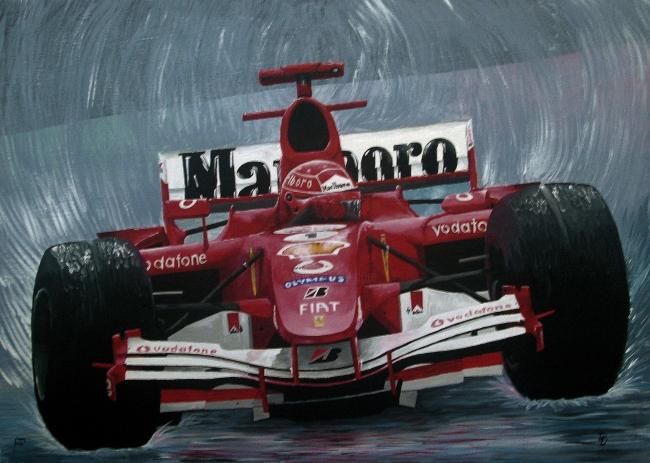 Painting titled "Vortices" by Davo, Original Artwork