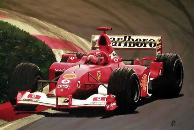 Painting titled "Red Corner" by Davo, Original Artwork