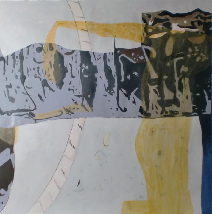 Pintura intitulada "Tigre" por João Do Carmo, Obras de arte originais, Acrílico Montado em Armação em madeira