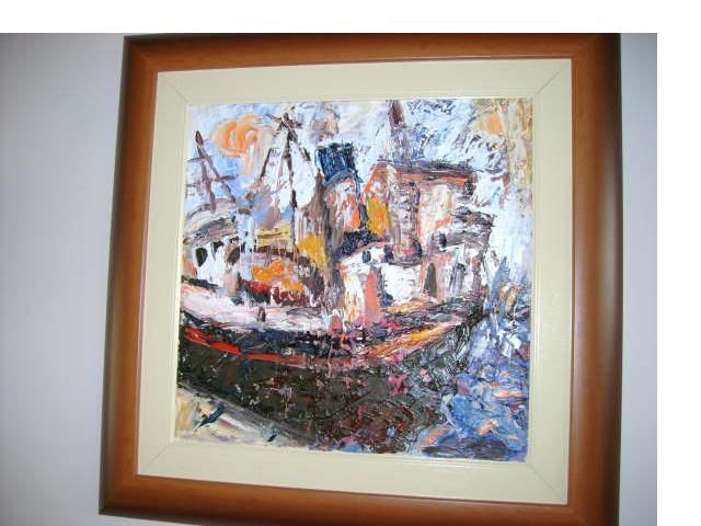 Painting titled "oils on convas" by Dakarela, Original Artwork