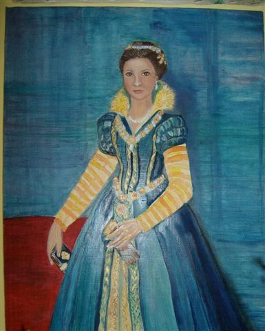 Painting titled "Tana" by Jaca, Original Artwork