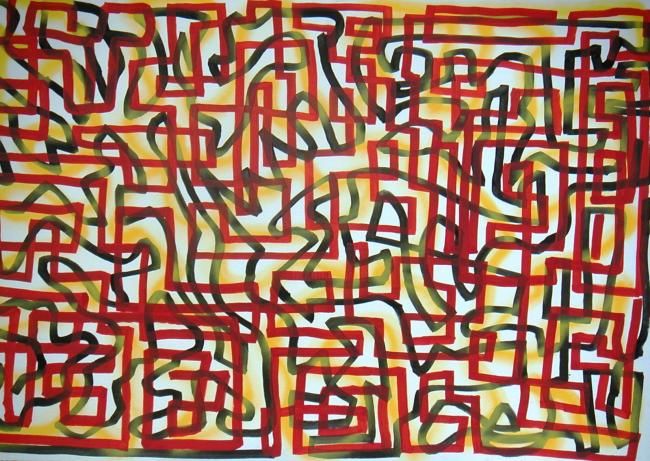 Painting titled "Je sais pas même pa…" by Toytoy, Original Artwork