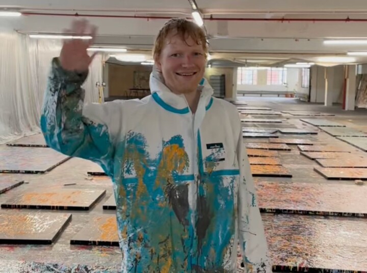 Kiedy Ed Sheeran zamienia gitarę na pędzle: prosta kaprys czy prawdziwe zaangażowanie artystyczne?