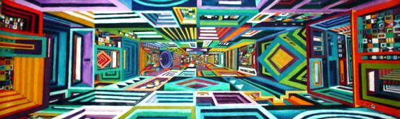 Pintura intitulada "passadeira1" por Mário Fresco, Obras de arte originais, Óleo