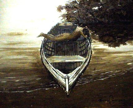 Pintura intitulada "SEREIA" por Mário Fresco, Obras de arte originais, Óleo