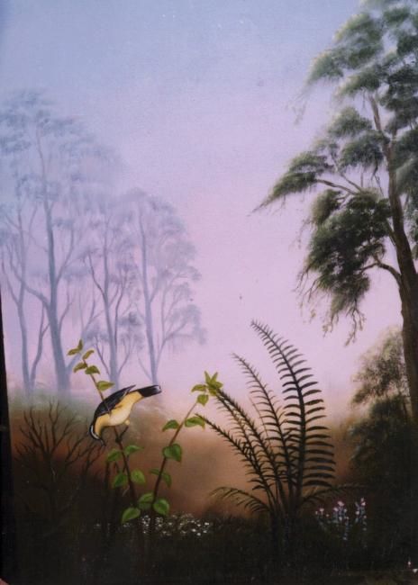 Painting titled "Bruma del Guaviare" by Hector Ivan Moreno, Original Artwork