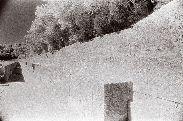Fotografie getiteld "Acropolis - The sta…" door Gianluca Faletti, Origineel Kunstwerk