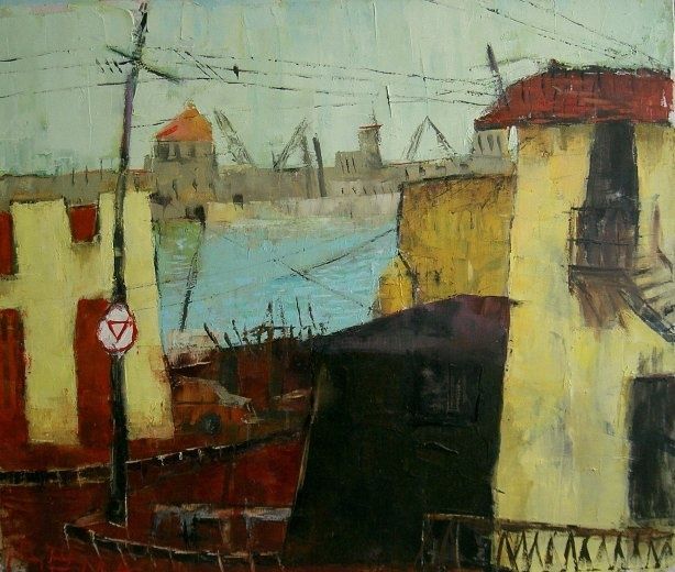 Painting titled "cuba_1985" by Djoma, Original Artwork