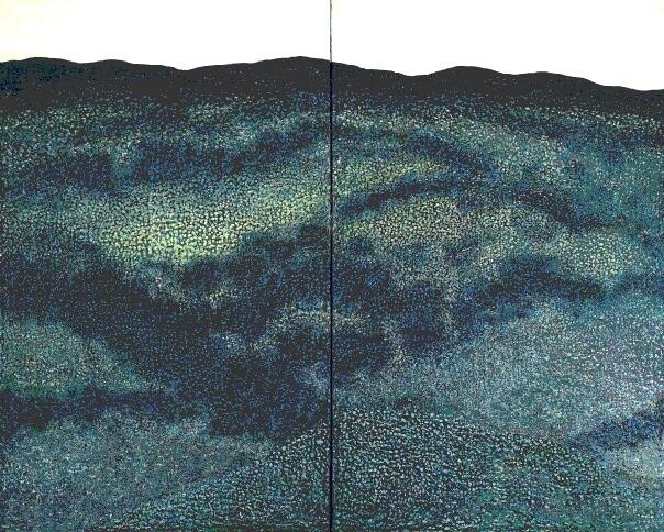 绘画 标题为“Montagne 6” 由Clara Ramirez Katz, 原创艺术品
