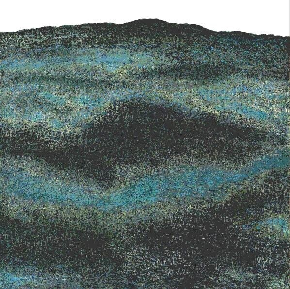 绘画 标题为“Montagne 14” 由Clara Ramirez Katz, 原创艺术品