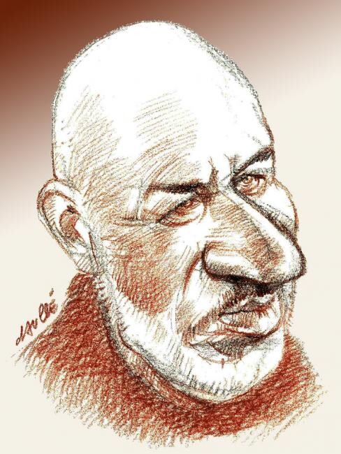 Hamid Karzai 绘画