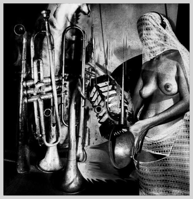 Fotografie getiteld "Dzazz #66" door Kravchenko, Origineel Kunstwerk